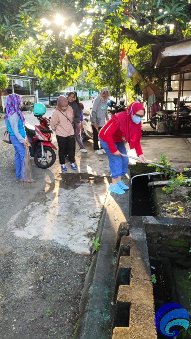 Peringati HPSN, Diskominfo dan OPD lainnya bersih lingkungan