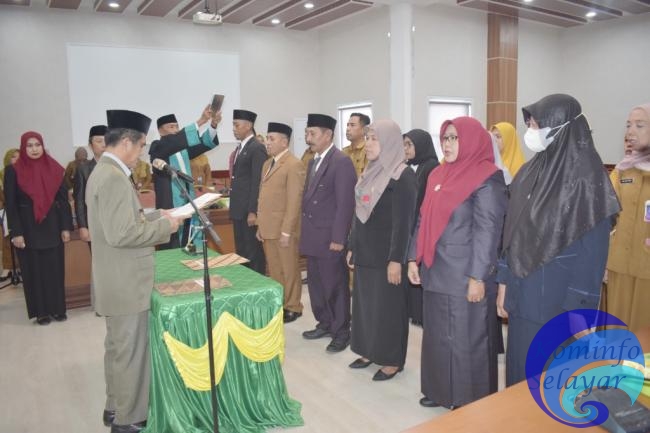 Wabup Saiful Arif Lantik 25 Pejabat Fungsional Lingkup Pemerintah Kabupaten Kepulauan Selayar