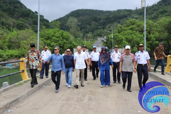 Tim IV Pokja DPRD Sulsel Tinjau Pelabuhan Penyeberangan Pattumbukan Selayar
