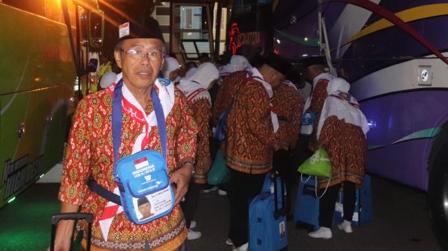 JCH Asal Kabupaten Kepulauan Selayar Tiba di Asrama Haji Sudiang Makassar, Begini Kondisinya