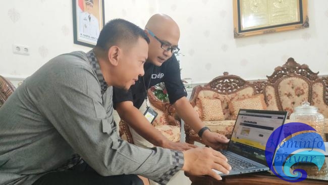 Melalui E-Filing Bupati Basli Ali Lakukan Validasi NIK Menjadi NPWP dan Laporkan SPT Pajak