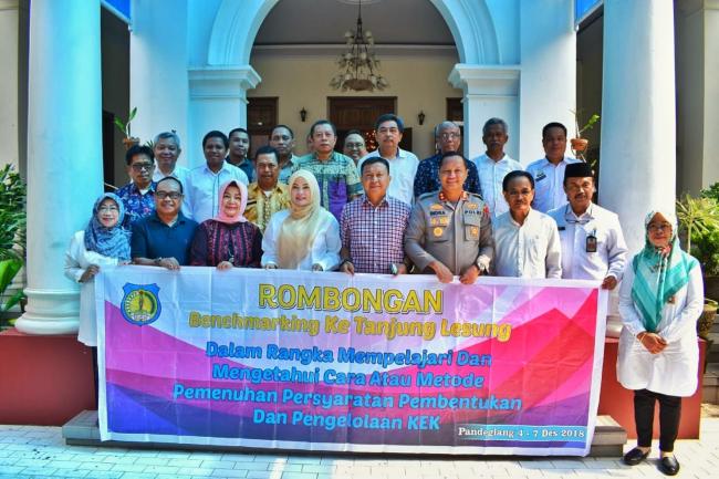 Benchmarking Bupati Kepulauan Selayar ke Tanjung Lesung, Ini Tujuannya 