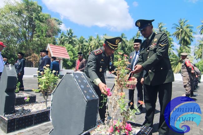 Pemkab Selayar Bersama TNI Polri Ziarah Nasional ke TMP Barugaiya