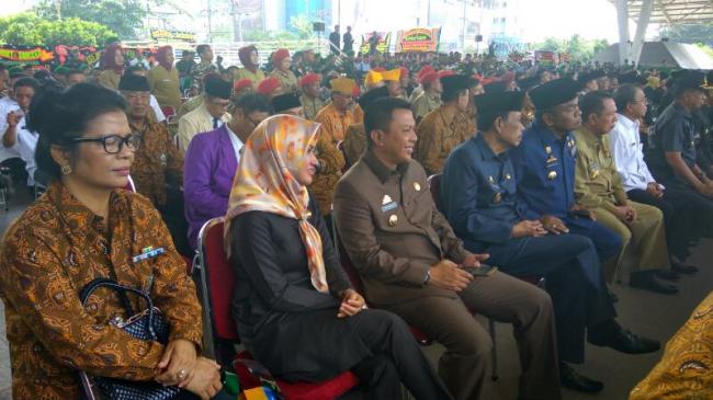 Bupati Kep. Selayar Hadiri Upacara Perubahan Nama Kodam VII/Wirabuana