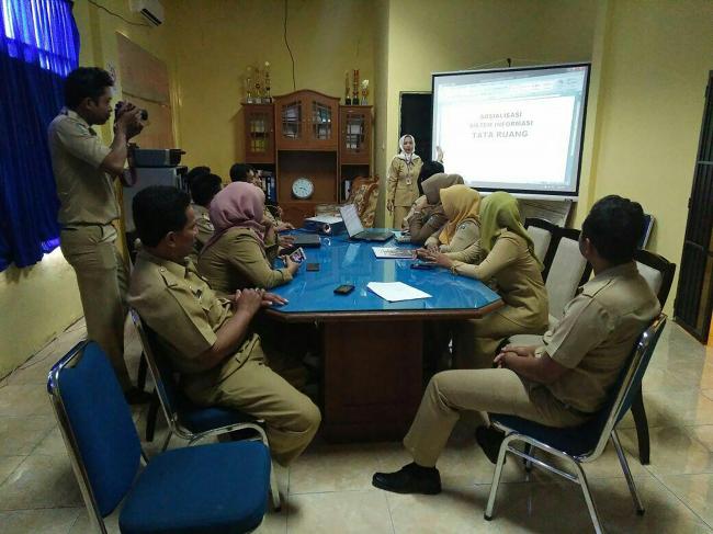 Simtaru Disosialisasikan Pada Lingkup OPD Kabupaten Kepulauan Selayar