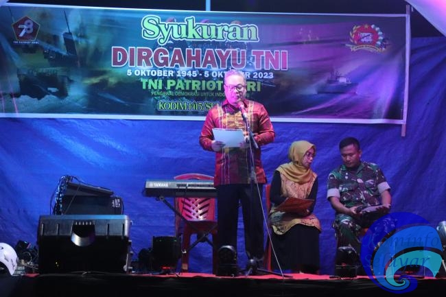 Ramah Tamah Hut Ke78 TNI, Bupati Apresiasi Dedikasi Prajurit Kodim 1415 Kep. Selayar