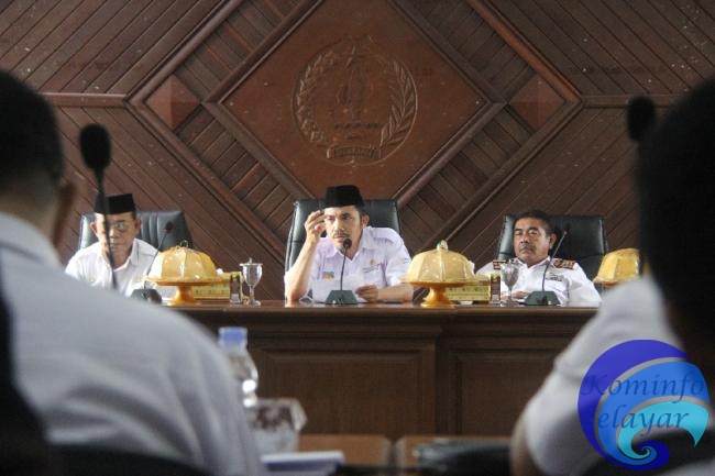 Rapat Koordinasi BPKPAD Bahas Percepatan Penganggaran Tahun 2021