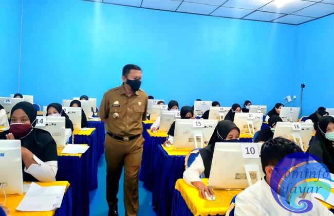 Pantau tes PPPK, Bupati Basli Ali Pastikan Tidak Ada Unsur KKN