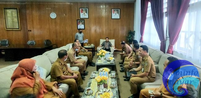 Pasca mutasi jabatan, Bupati Basli Ali Briefing Camat-Lurah yang baru dilantik