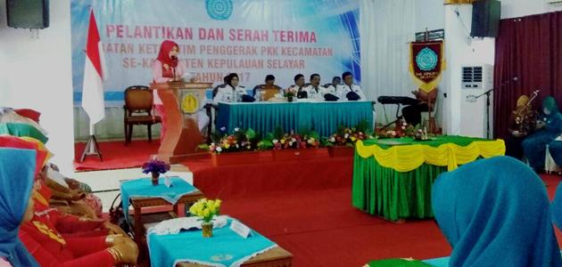 11 Ketua TP PKK Kecamatan Dilantik, 3 Diantaranya Oppo'