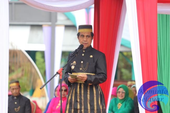 Wabup Selayar Launching Senam Selayar Caraddek