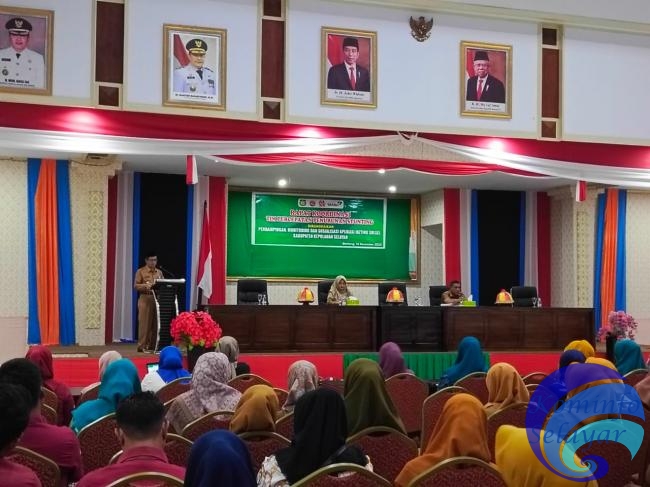 Buka Sosialisasi Aplikasi InZting, Wabup Saiful Arif Harap Sinergi Semua Pihak Turunkan Angka Stunting