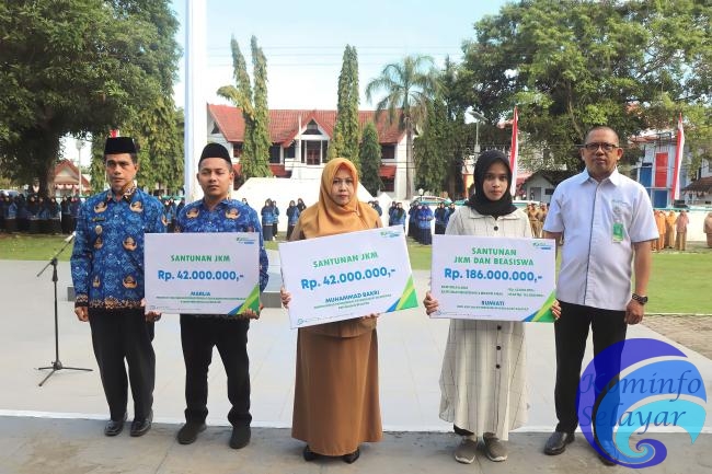 BPJS Ketenagakerjaan Selayar Salurkan Santunan Sosial kepada Tiga Orang Peserta JKM