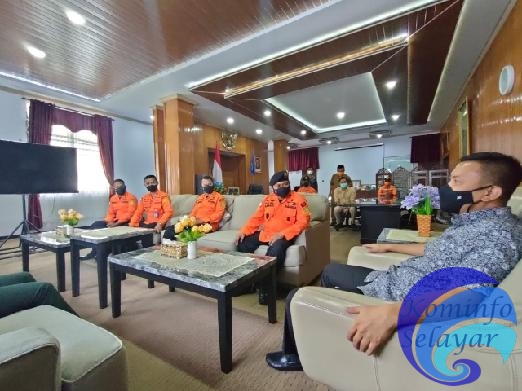 Bupati Selayar Terima Kunjungan Silaturrahmi Kepala Basarnas Sulsel
