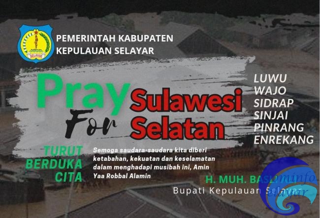 Banjir Landa Lima Daerah di Sulsel, Bupati Basli Ali Imbau OPD Galang Dana Bantu Masyarakat Terdampak