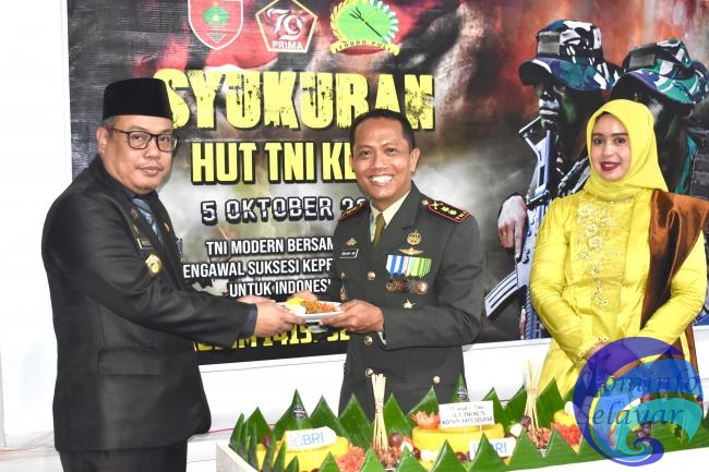 Syukuran Hut Ke79 TNI, Sekda Mesdiyono Haturkan Terima Kasih Pada Jajaran Kodim 1415 Selayar