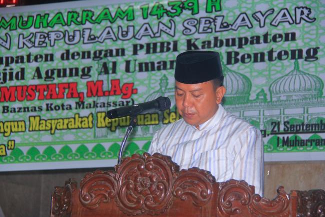 Muh. Basli Ali : Pergantian Tahun Baru Hijriyah Adalah Momentum Intropeksi Diri