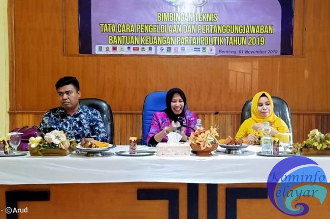 Kesbangpol Selayar Gelar Bimtek Pengelolaan Bankeu Parpol
