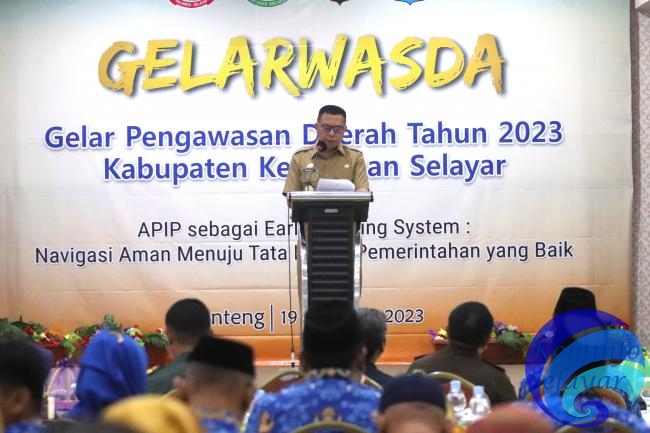 Buka Gelarwasda 2023, Bupati Basli Ali Harapkan APIP Peka Deteksi Potensi Resiko Pengelolaan Keuangan