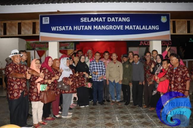 Kerukunan Purna Bhakti Dinas Perikanan Pemprov Sulsel Berkunjung ke Selayar