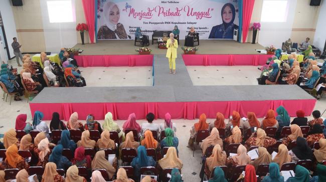 Tim Penggerak PKK Selayar Gelar Mini Talkshow, Hadirkan Okky Asokawati