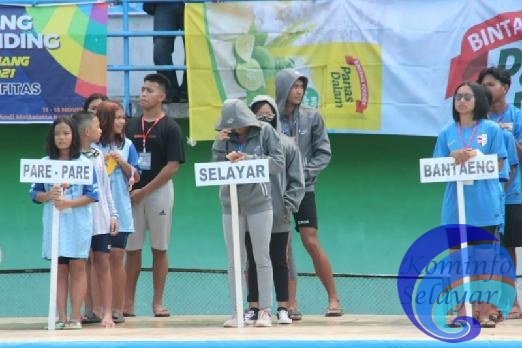Peringkat II Pra Porprov Sulsel, Ketua KONI Support Tim Renang Selayar