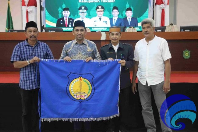 Kafilah MTQ Selayar Tiba di Takalar, Diterima Resmi Oleh Asisten Pemerintahan dan Kesra