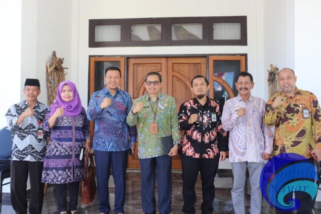 Bupati Selayar Terima Kunjungan Kepala Badan Diklat PKN Gowa BPK RI Perwakilan Sulsel
