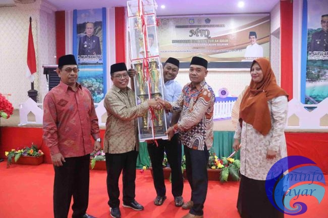 MTQ Ke 33 Tingkat Kab. Kepulauan Selayar diMulai, diharapkan Mampu Bentuk Karakter Generasi Muda Yang Religius