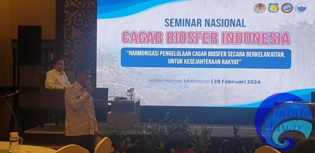 Wabup Saiful Arif dapat Kepercayaan Beri Sambutan Seminar Nasional Cagar Biosfer