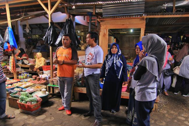 Dijadikan Lokus Pasar Sehat, Sekretaris FKS Tinjau Kelayakan Pasar Sentral Bonea