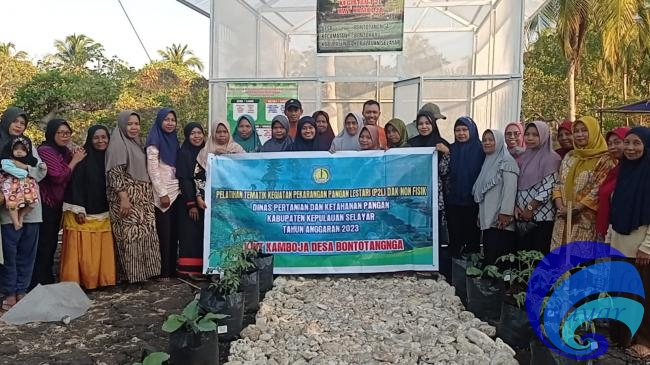 Gelar Pelatihan Tematik Dinas Pertanian Selayar olah Tumbuhan Sekitar Jadi Pestisida