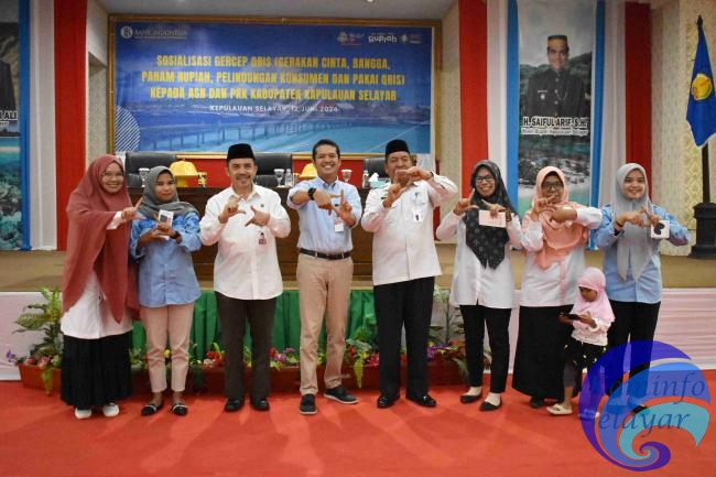 Pemkab Selayar Kerja Sama dengan BI Sulsel Sosialisasi Gercep QRIS