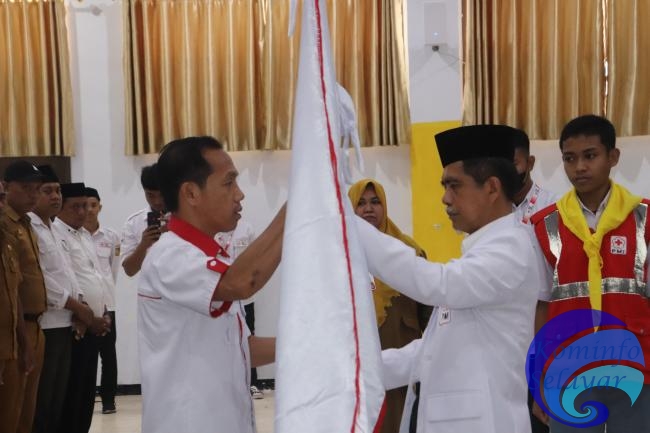 Wabup Saiful Arif Lantik Pengurus PMI Kecamatan Sedaratan