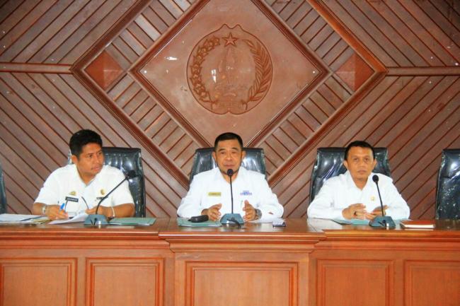 Wabup Kepulauan Selayar Pimpin Rapat Menuju Realisasi Calender of Event 2018