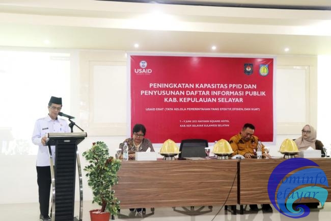 Bidang Humas Diskominfo Kerja Sama Usaid Erat Bimtek Peningkatan Kapasitas PPID