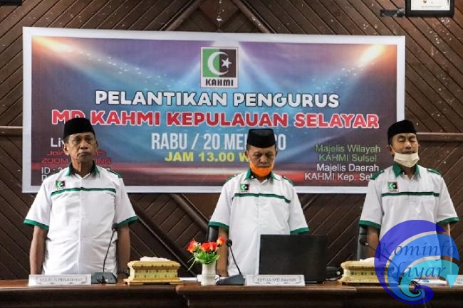 Pengurus MD Kahmi Selayar Periode 2020-2025 Resmi Dilantik