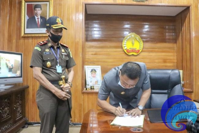 Bupati Kepulauan Selayar Mendukung Komitmen Kajari Menuju Wilayah Bebas Korupsi