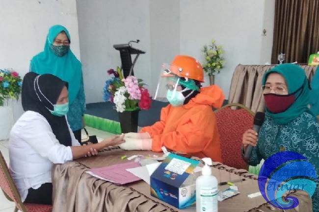 Peringati Hari Ibu 2020, TP PKK Selayar Gelar Rapid Tes Gratis untuk Kaum Perempuan