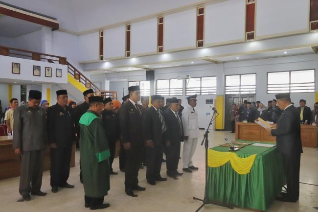 Andi Irsan, S.STP Resmi Jabat Kadis PMD Kepulauan Selayar