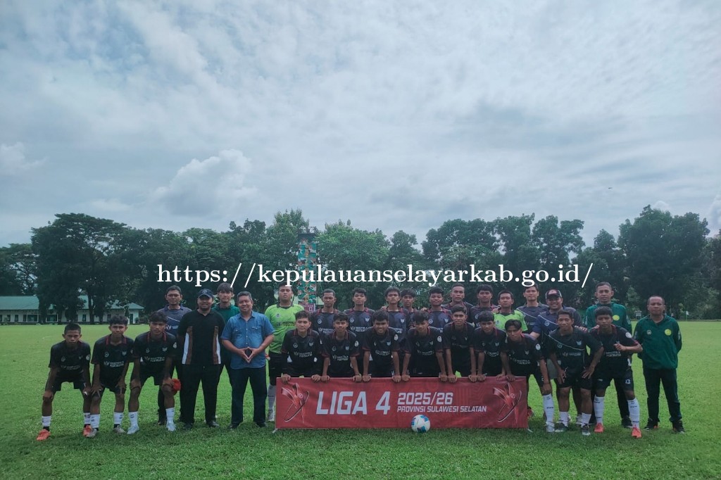 Pj Sekda Selayar Dampingi Aroeppala PSSK Selayar FC di Liga 4 Sulsel