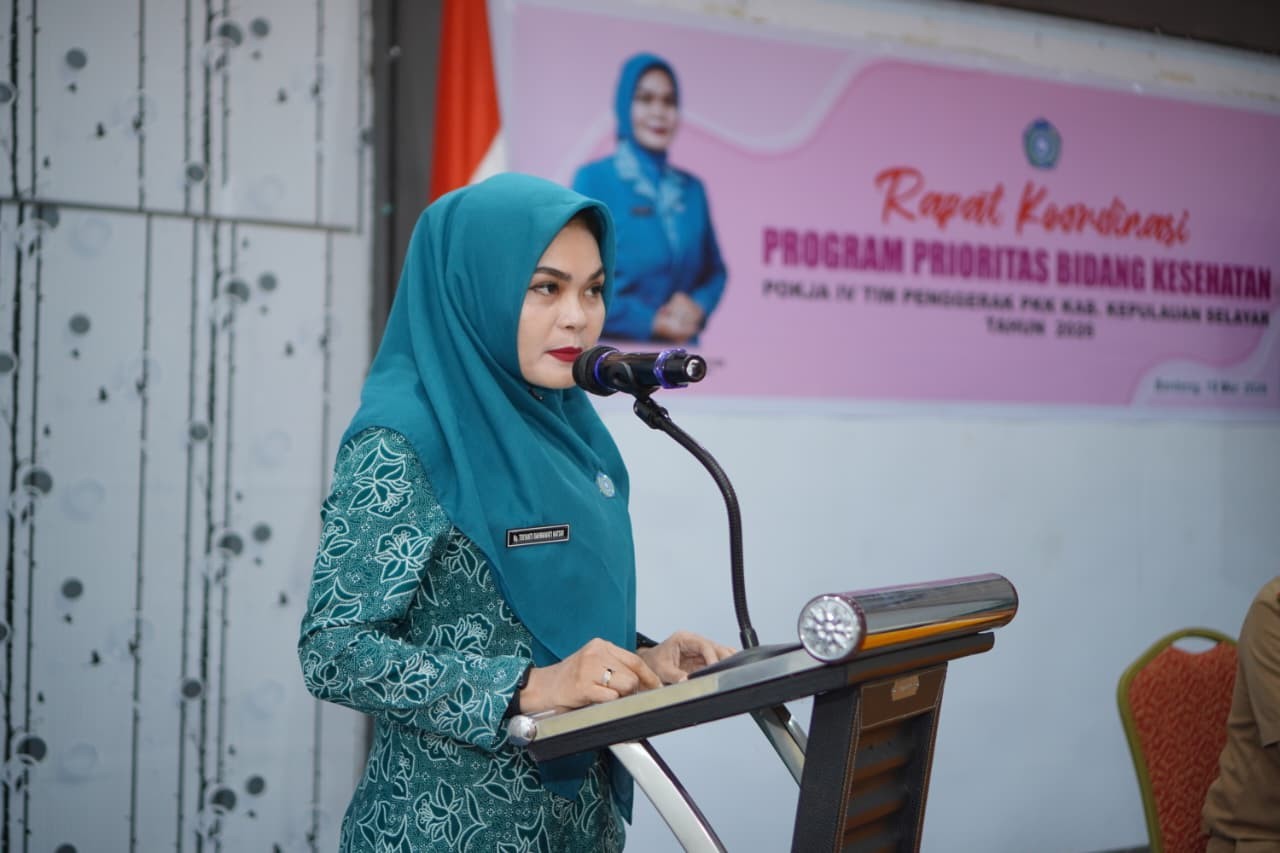 Rakor TP PKK Selayar Bahas Program Prioritas Kesehatan, Yanti Rahmawati Tekankan Kolaborasi
