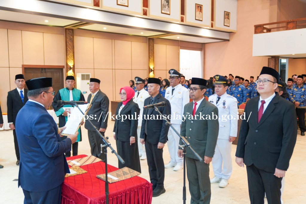 Andi Muhammad Awaluddin Jadi Staf Ahli Bupati, 105 Pejabat Dilantik