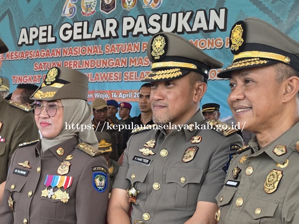 Bupati Natsir Ali Hadiri HUT Satpol PP ke-75, Harap Satpol PP Lebih Humanis Namun Tegas