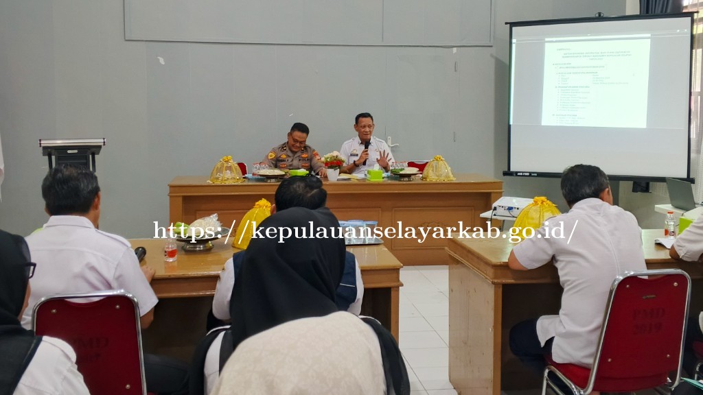 Rakor Jelang HUT ke-80 Kemerdekaan RI Tingkat Kabupaten Kepulauan Selayar, Panitia Fokus Matangkan Teknis Upacara