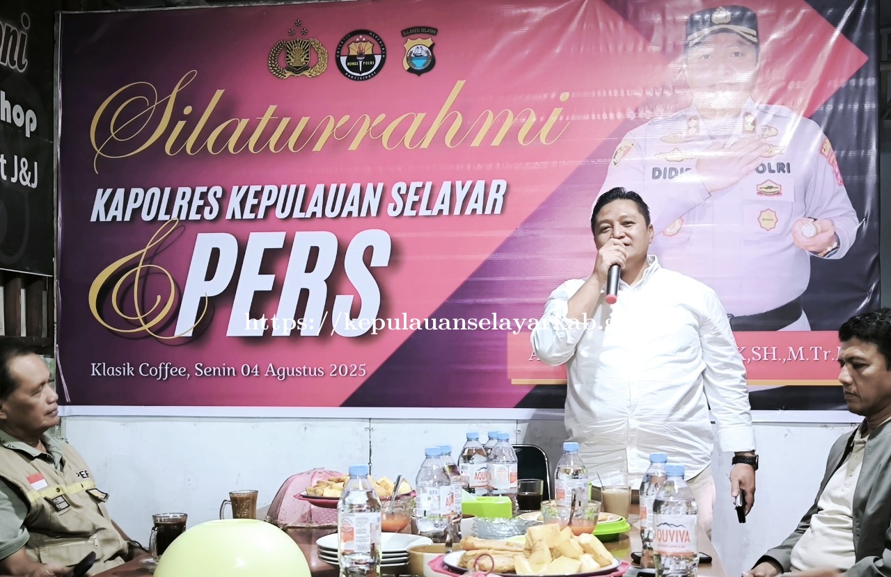 Kapolres Didik Imawan Harapkan Media Dukung Program Gemerlap Bupati Natsir Ali