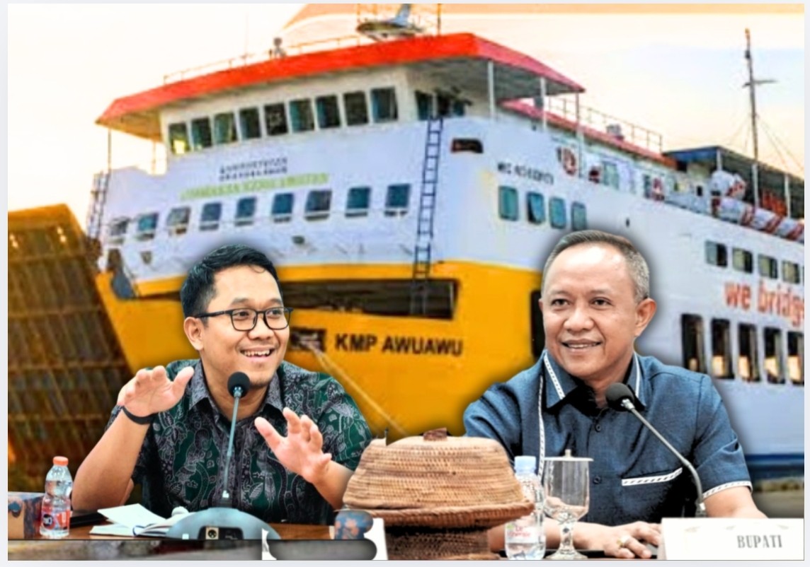 Permintaan Bupati Natsir Ali Direspons ASDP, Minggu Ini KMP Awu-Awu Segera Layani Bira–Pamatata
