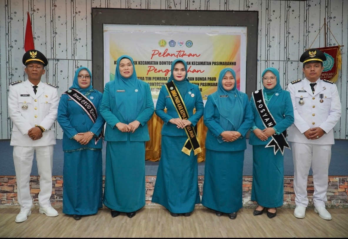 Bunda PAUD Bontosikuyu dan Pasimarannu Dikukuhkan, Perkuat Perhatian pada Anak Usia Dini