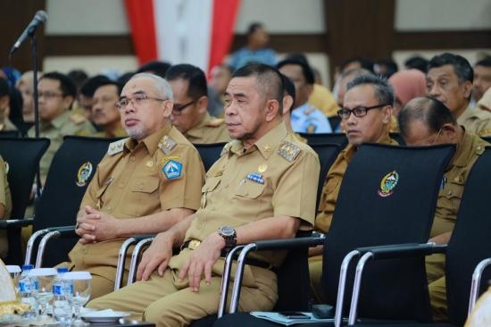 Acara Rapat Evaluasi Sulsel Triw I