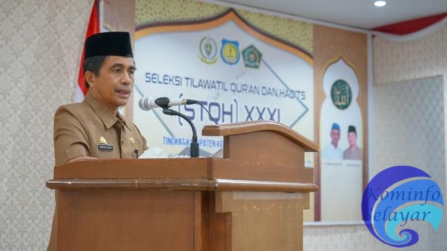 Wabup H. Saiful Arif Buka STQH XXXI Tingkat Kabupaten Kepulauan Selayar